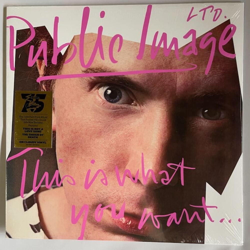 Public Image Ltd NEW This is What You Want This is What You Get – Cloudy Vinyl